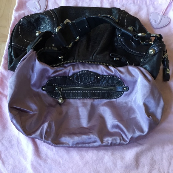 Juicy Couture Vintage Genuine Leather Shoulder Bag - Picture 14 of 15
